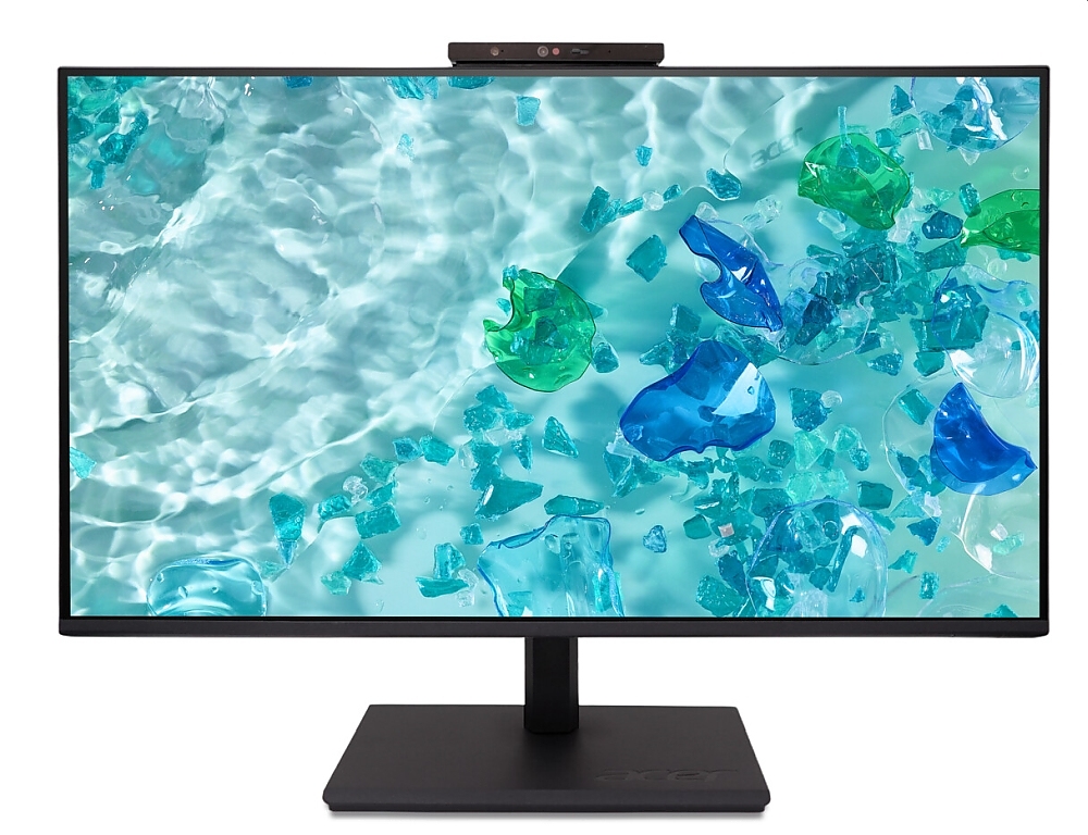 Acer Vero B247YD6bmiprczx, 23.8" IPS LED ZeroFrame, FHD (1920x1080), Adaptive Sync 120Hz, 4ms (GTG), 1500:1, 250 nits, HDMI, VGA, DP, Speakers, Audio in/out, USB3.2x3 (1up 3down), 5MP Cam, ERGO Stand, Energy Star, EPEAT Gold , Black