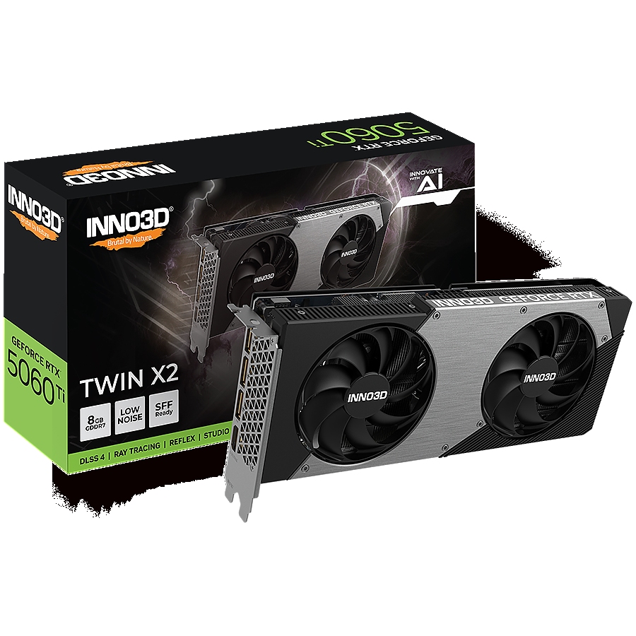 INNO3D GEFORCE RTX 5060 Ti 8GB TWIN X2 8GB TWIN X2 OC
