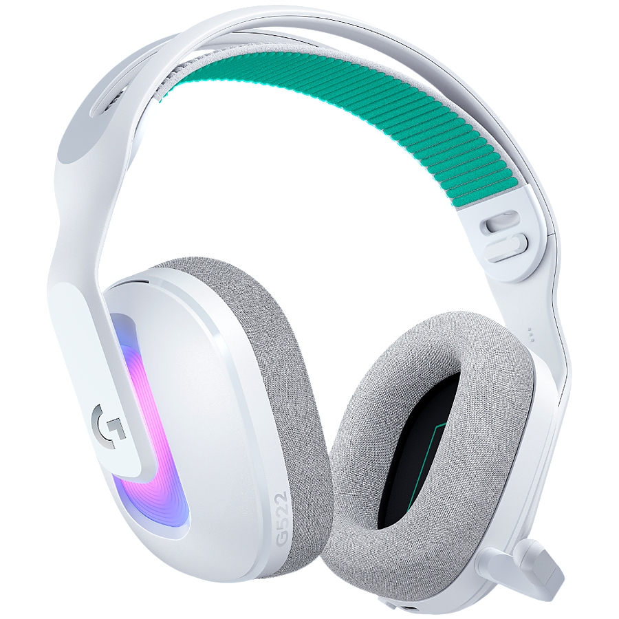 LOGITECH G522 LIGHTSPEED Wireless Gaming Headset - WHITE - EMEA28i-935 - 2.4GHZ