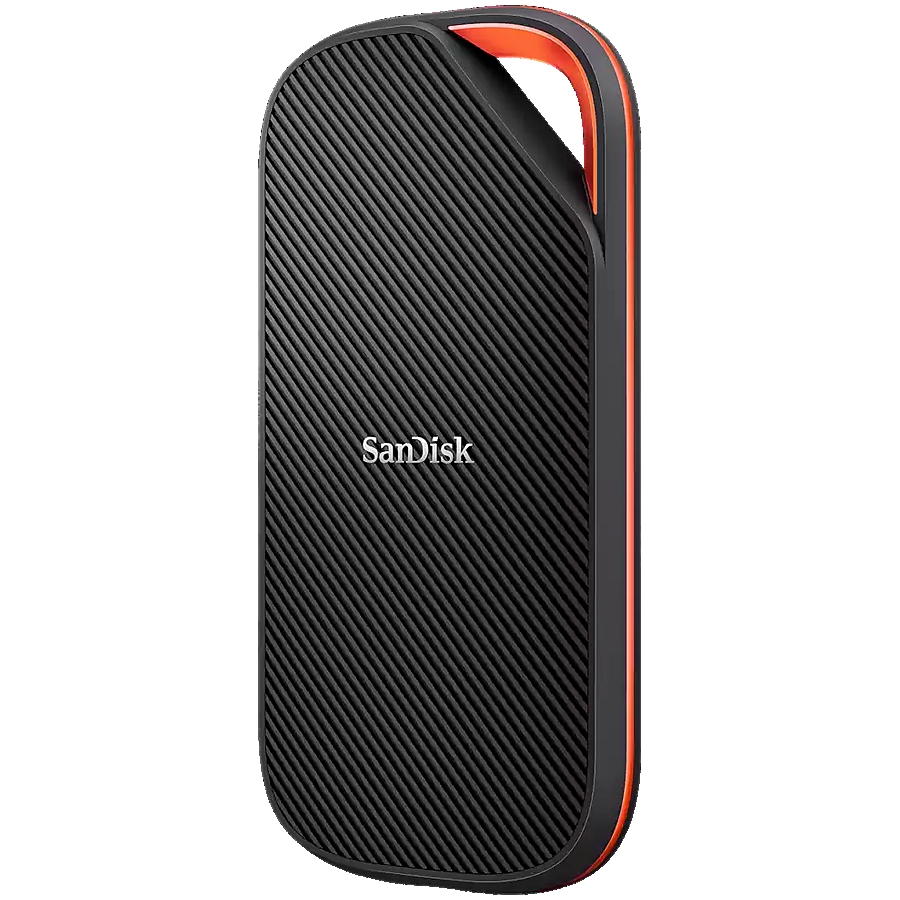 SANDISK Extreme PRO with USB4, 2TB, 40Gbps, up to 3800 MB/s read speed and up to 3700MB/s write speed