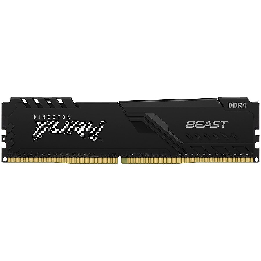 Kingston DRAM 16GB 3200MT/s DDR4 CL16 DIMM 1Gx8 FURY Beast Black