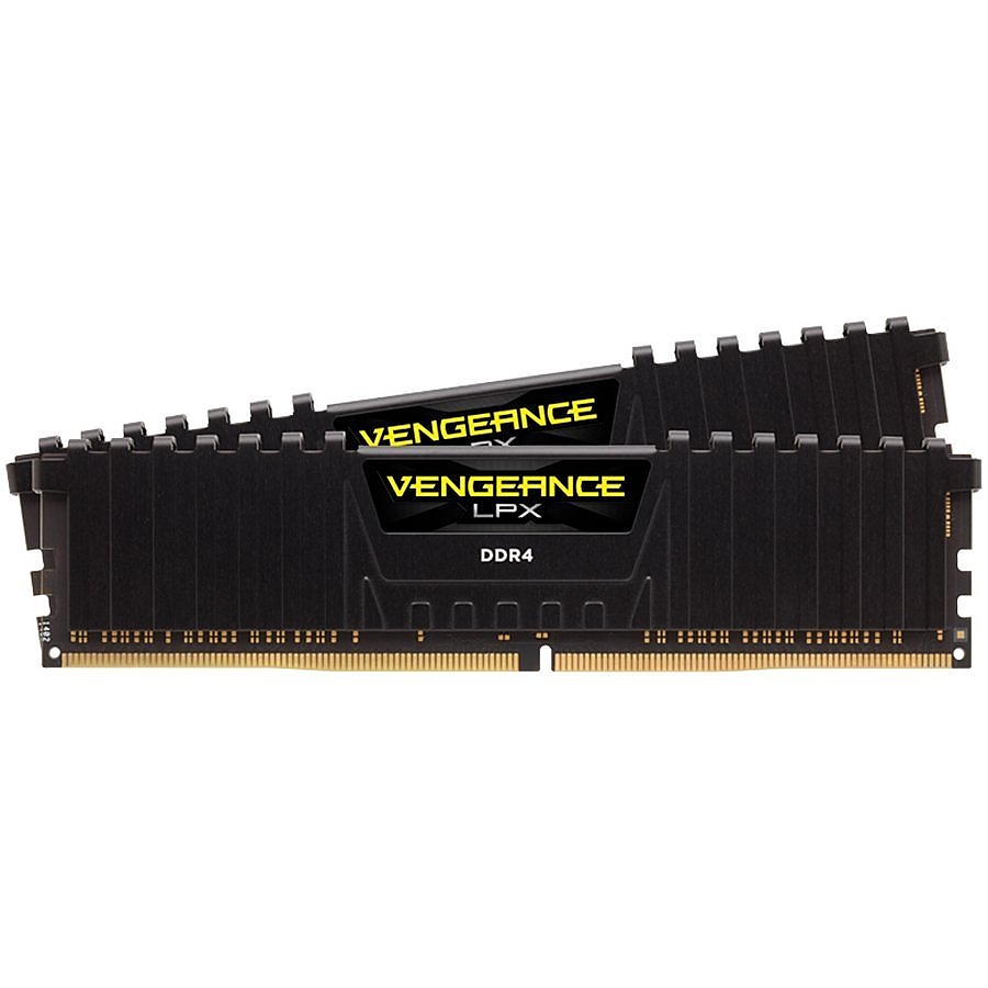 Corsair DDR4, 3600MHz 32GB 2x16GB DIMM, Unbuffered, 16-19-19-36, XMP 2.0 Vengeance LPX Black, 1.35V