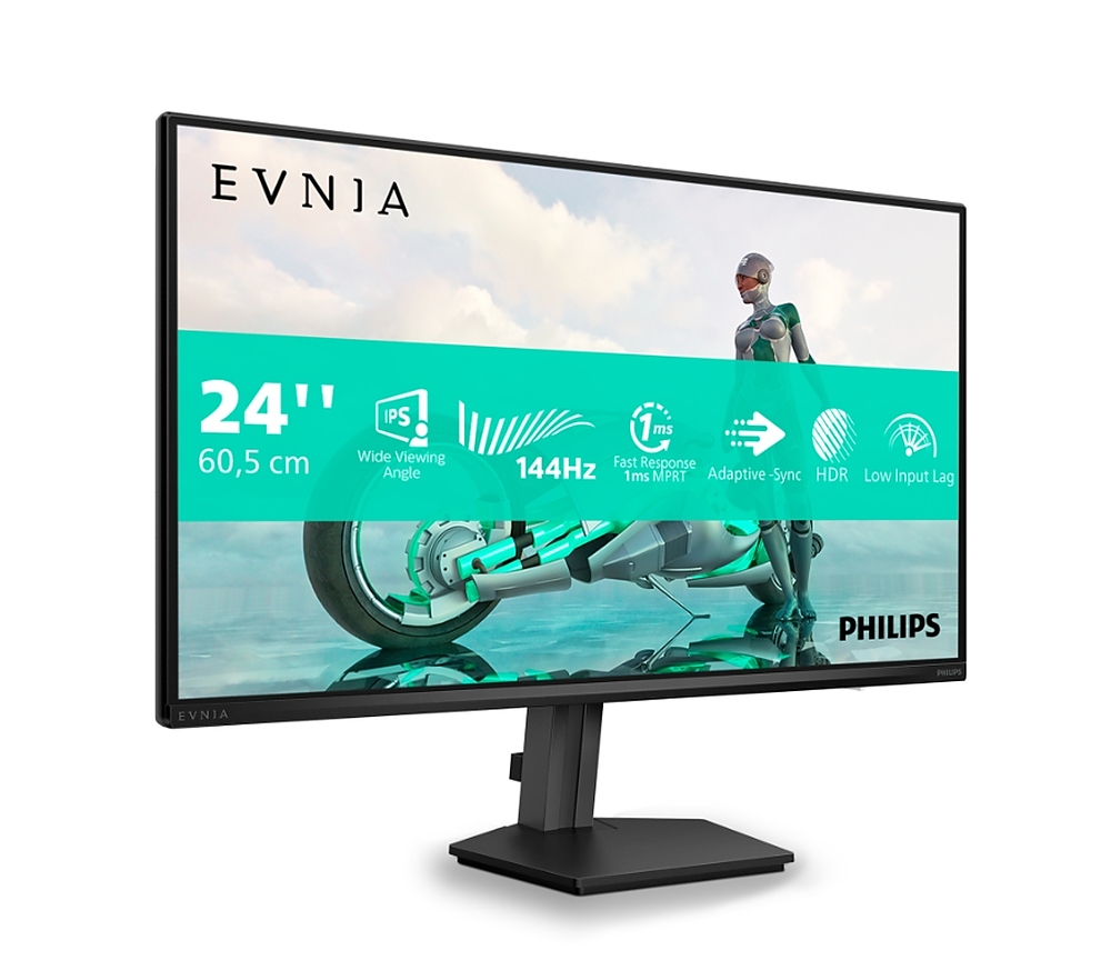 Philips 24M2N3200NF, 23.8" IPS WLED, 1920x1080@144Hz, 4ms GtG, 0.5ms MPRT, 300cd m/2, 1000:1, Mega Infinity DCR, Adaptive Sync, FlickerFree, LowBlue Mode, Tilt, HDMI, DP