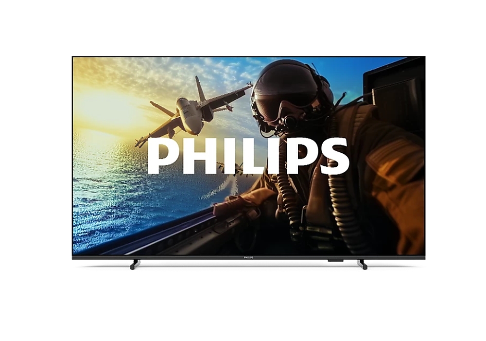 Philips 55PUS7000/12, 55" 4K UHD DLED, 3840 x 2160p, 60Hz, DVB-T/T2/T2-HD/C/S/S2, Pixel Precise Ultra HD, HDR10+, HLG, Titan OS, Dolby Atmos, 3*HDMI, 2*USB, 802.11ac, BT 5.2, 20W RMS, Black