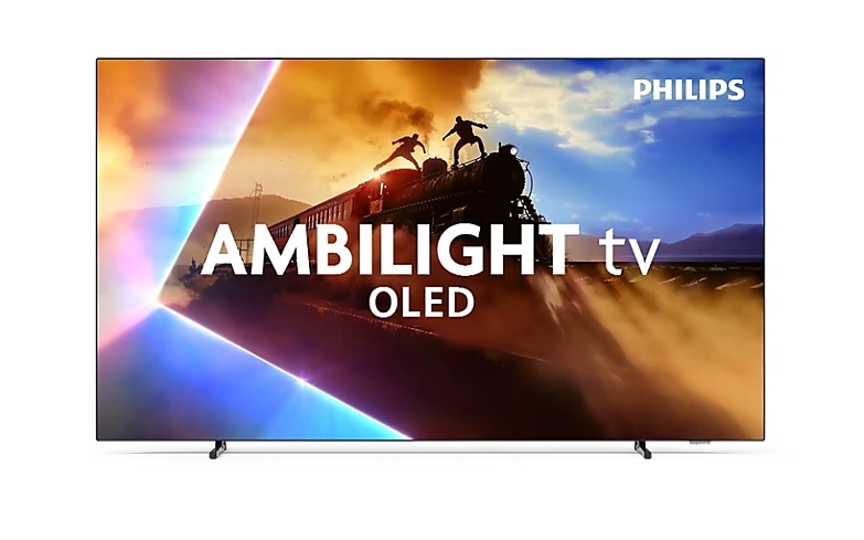 Philips 55OLED770/12, 55" UHD 4K OLED 120Hz Ultra-low lag, 3840x2160, DVB-T/T2/C/S/S2, Ambilight 3, HDR10+, Titan OS, Dolby Vision, Atmos, DTS:X, P5 Perfect Picture /Al, BT 5.2, 4*HDMI, VRR, 2* USB, 802.11ac,  20W RMS