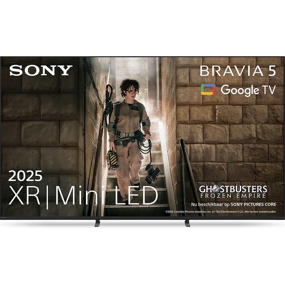 Sony K-55XR55 55" 4K HDR TV BRAVIA 5 , Mini LED, XR Processor, Triluminos PRO, Live Colour, XR Backlight Master Drive,XR Motion Clarity,Acoustic Multi Audio,X-Balanced Speaker,Dolby Atmos,4xHDMI,2xUSB, Android TV, Google TV