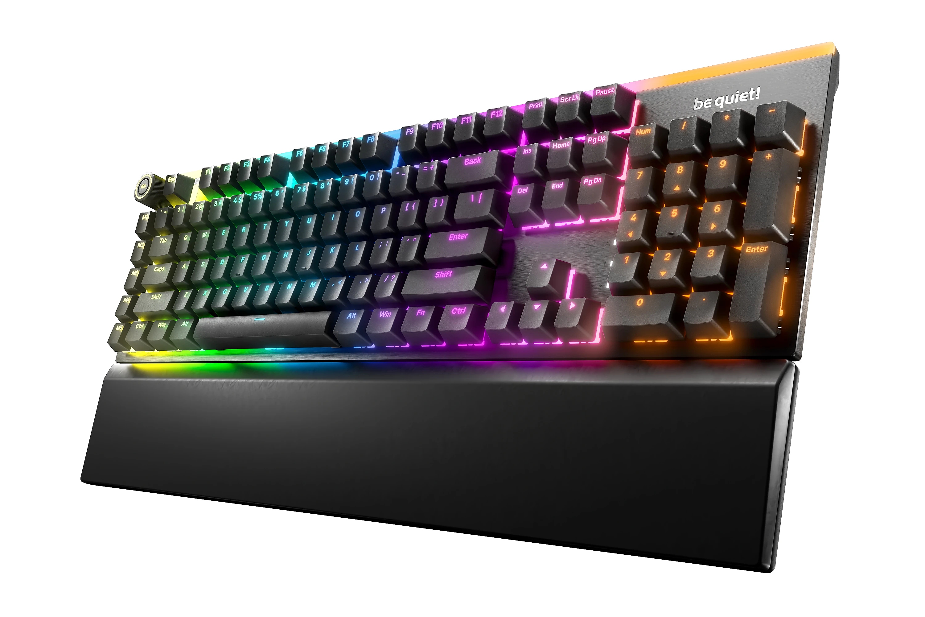 be quiet! професионална геймърска механична клавиатура Professional Gaming Mechanical Keyboard LIGHT MOUNT - be quiet! Silent Switches [Tactile]
