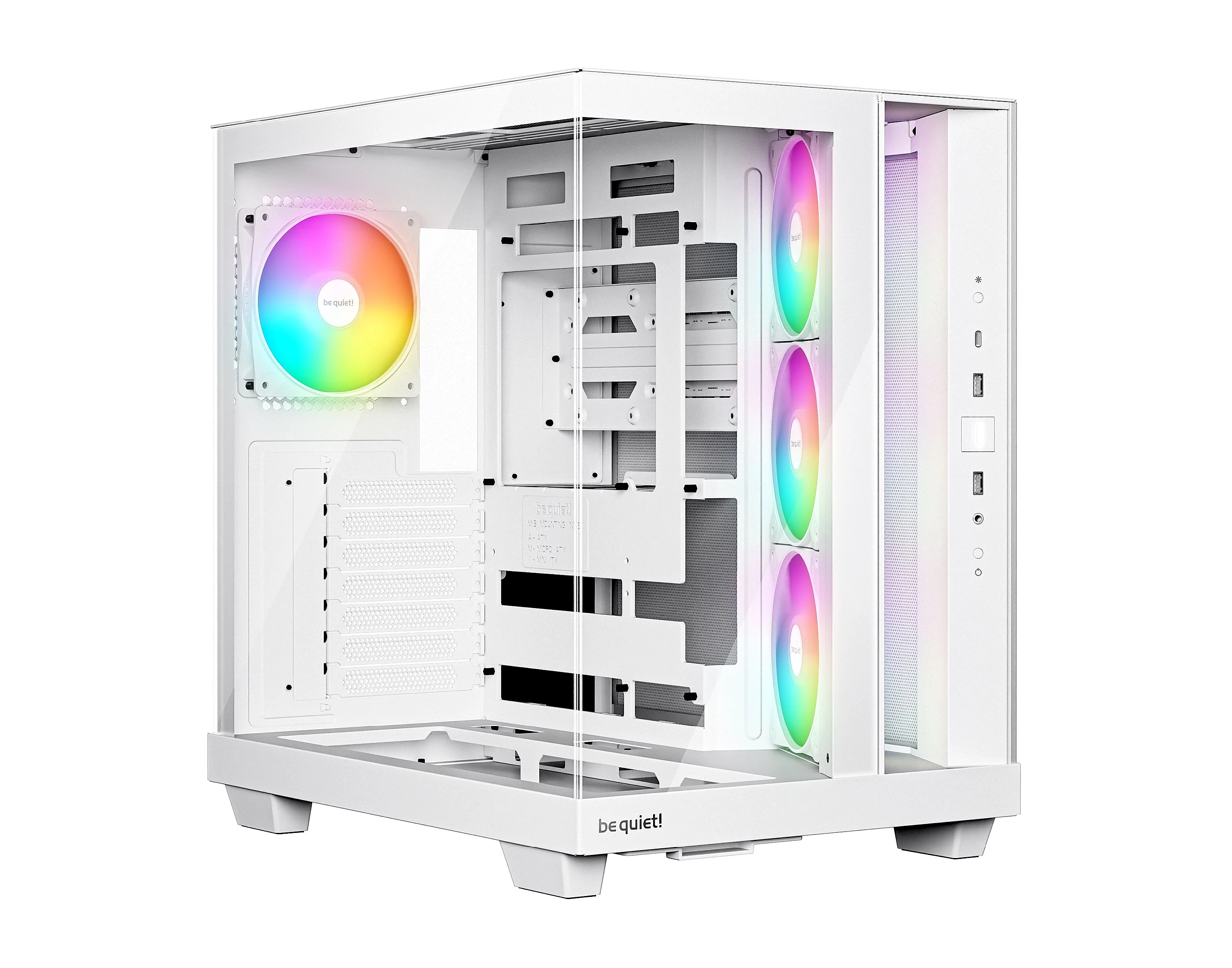 be quiet! кутия Case ATX - LIGHT BASE 500 LX White