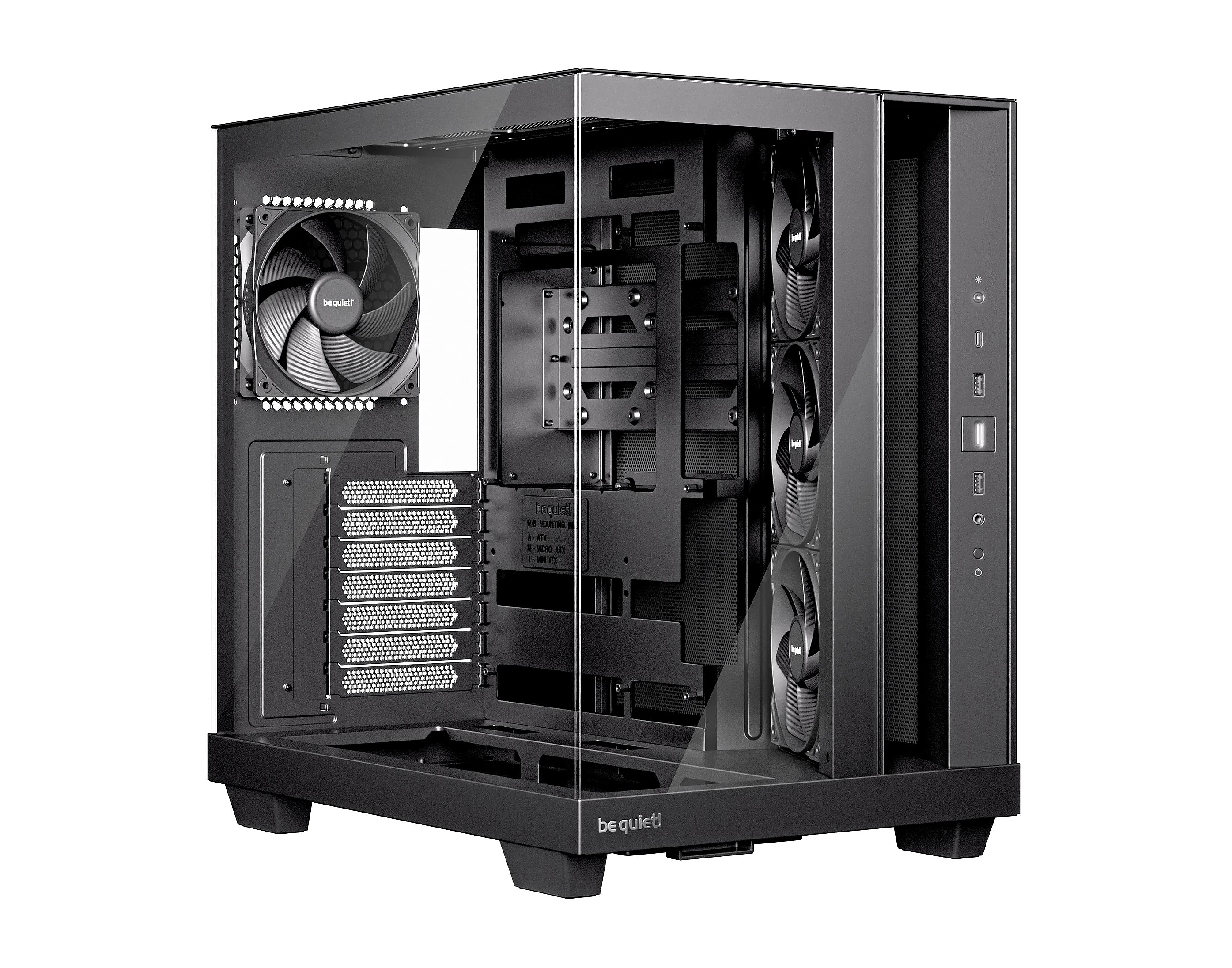 be quiet! кутия Case ATX - LIGHT BASE 500 Black