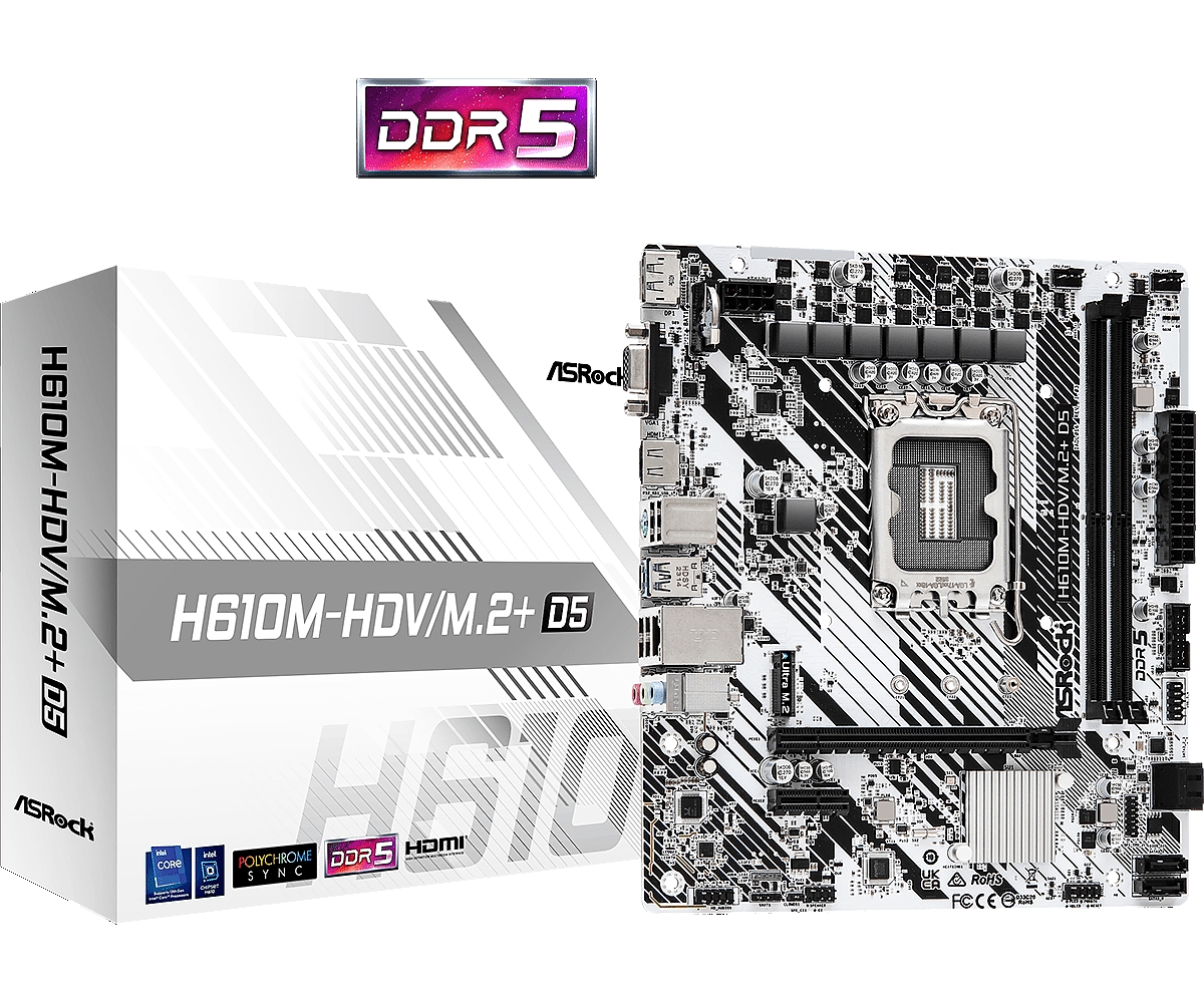 ASROCK H610M-HDV/M.2+D5