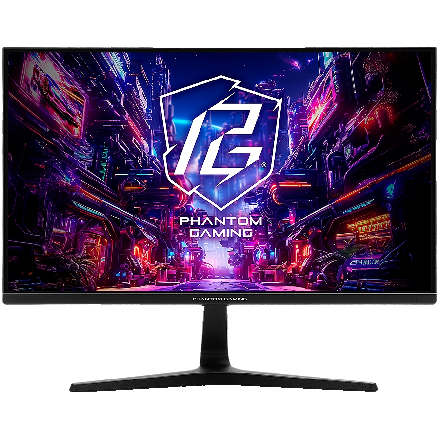 Asrock Gaming Monitor PG25FFT, 24.5 inch FHD(1920x1080) IPS, 180 Hz, 126% sRGB, 1100:1, 250 cd/m, AMD FreeSync, View angle 178 /178, 1ms (MPRT), Flicker-free, 2x 2W Speakers, 2x HDMI 2.0, 1x DP 1.4, 1x Audio Jack (3.5mm), VESA, 3Y