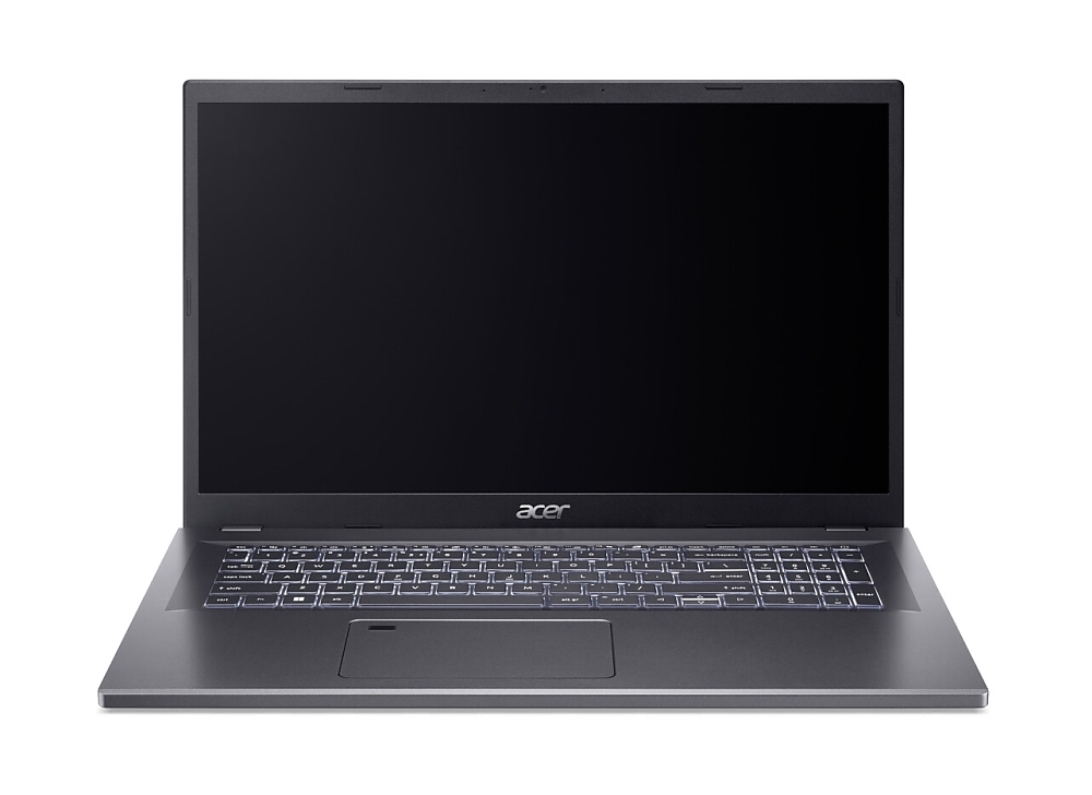 Acer Aspire 17, A17-51M-59K6, Intel Core 5 120U (up to 5.00GHz, 12MB), 17.3" FHD (1920x1080) IPS slim bezel LCD, 16GB DDR5 4600MHz, 512GB PCIe NVMe SSD, Intel UMA, FHD Cam,WiFi 6E, BT 5.1, Backlit Kbd, No OS, Steel Gray