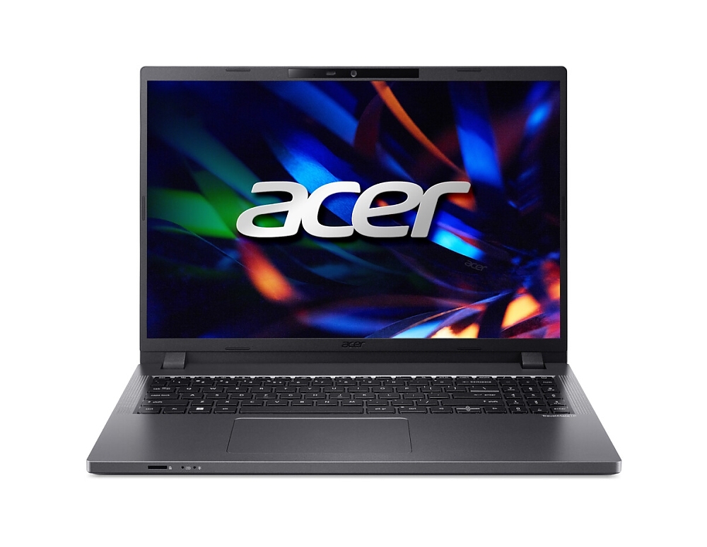 Acer Travelmate TMP216-41-TCO-R221, AMD Ryzen 5 7535U (up to 4.55GHz, 16MB), 16'' WUXGA (1920x1200) IPS, 1*16GB DDR5 (1 slot free), 512GB PCIe NVMe SSD, AMD Radeon 660M, TPM 2.0, MicroSD reader, HD Cam, Wi-Fi 6E, BT 5.3, EPEAT, EnergyStar, Win 11 Pro, 2Y