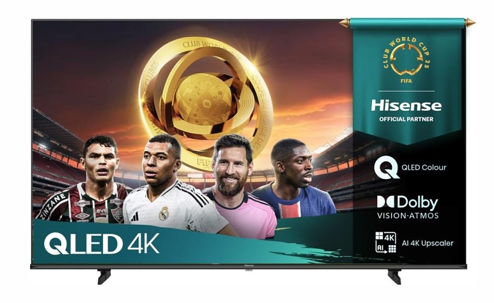 Hisense 65" E7Q, 4K Ultra HD 3840x2160, QLED, Quantum Dot, HDR 10+, HLG, Dolby Vision, DTS Virtual X, Smart TV,Light Sensor,WiFi Direct, BT, Anyview Cast, 3xHDMI, 2xUSB, LAN, CI+, DVB-T2/C/S2, Black