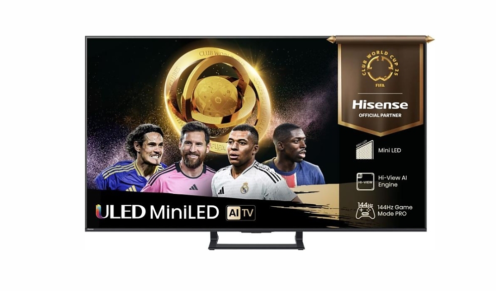 Hisense 75" E8Q, 4K Ultra HD 3840x2160, ULED, Quantum Dot,144 Hz, HDR 10+, HLG, Dolby Vision, DTS Virtual X, Smart TV, Light Sensor, WiFi Direct, BT, Anyview Cast, 3xHDMI, 2xUSB, LAN, CI+, DVB-T2/C/S2,Singale stand, Black