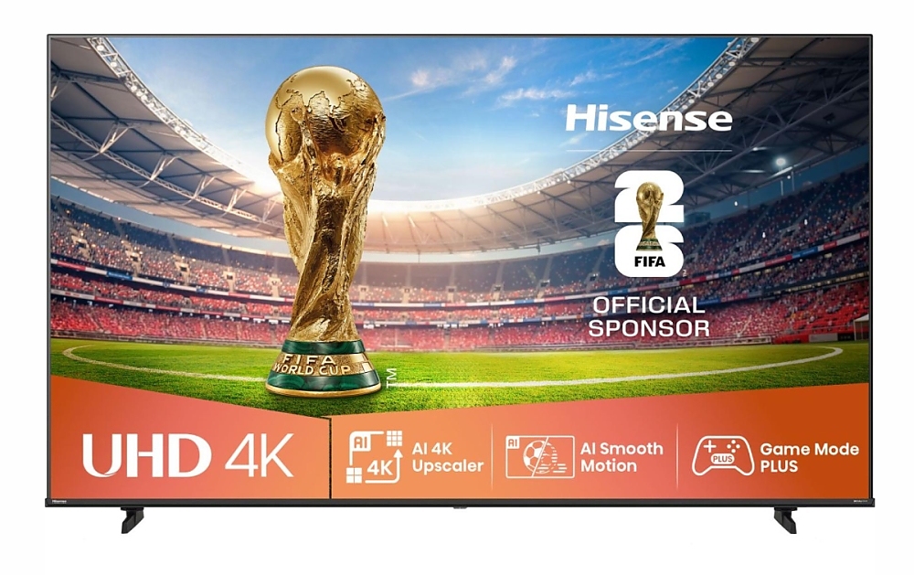 Hisense 85" A6Q, 4K Ultra HD 3840x2160, DLED, DFA, Precision Colour, HDR 10+, HLG, Dolby Vision, DTS Virtual X, Smart TV, WiFi, Light Sensor, Gaming Mode, 1xHDMI2 eArc, 3xHDMI, 2xUSB, LAN, CI+, DVB-T2/C/S2, Black
