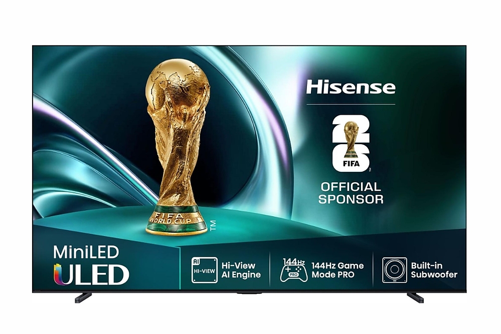 Hisense 85"U7Q, 4K Ultra HD 3840x2160, ULED, FALD, Quantum Dot, 144Hz, IPS, HDR 10+, HLG, Dolby Vision IQ, Dolby Atmos, Smart TV, WiFi 5GHz, WiFi Direct, BT, Anyview Cast,light sensor, 4xHDMI, 2xUSB, LAN, CI+, DVB-T2/C/S2, Black