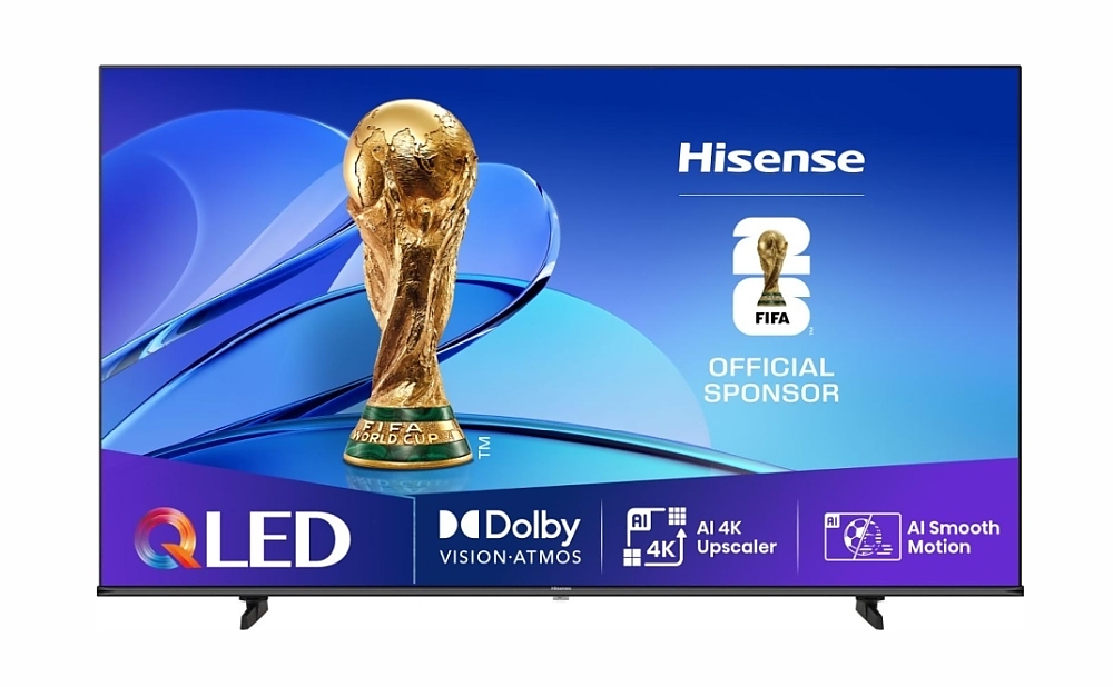 Hisense 85" E7Q, 4K Ultra HD 3840x2160, Quantum Dot, 60Hz, Light Sensor,IPS, HDR 10+, HLG, Dolby Vision IQ, Dolby Atmos, Smart TV, WiFi 5GHz, WiFi Direct, BT, Anyview Cast, 3xHDMI, 2xUSB, LAN, CI+, DVB-T2/C/S2, Black