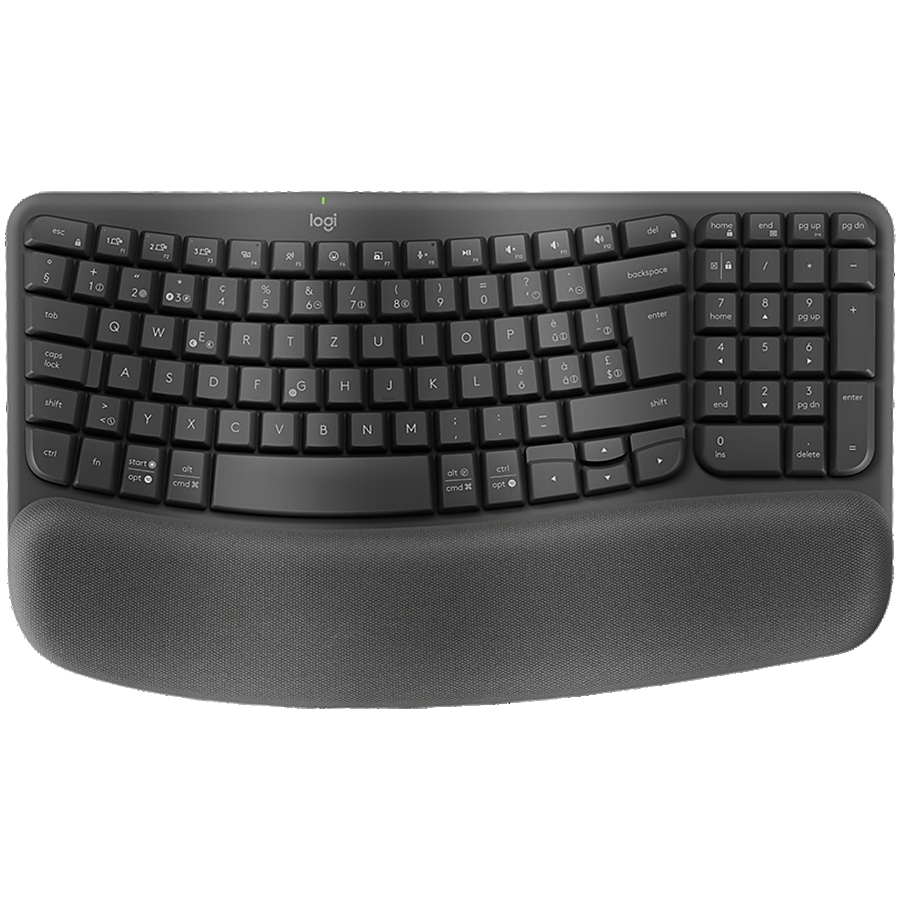 LOGITECH Wave Keys and Lift Combo - GRAPHITE - US INT'L - 2.4GHZ - INTNL-973