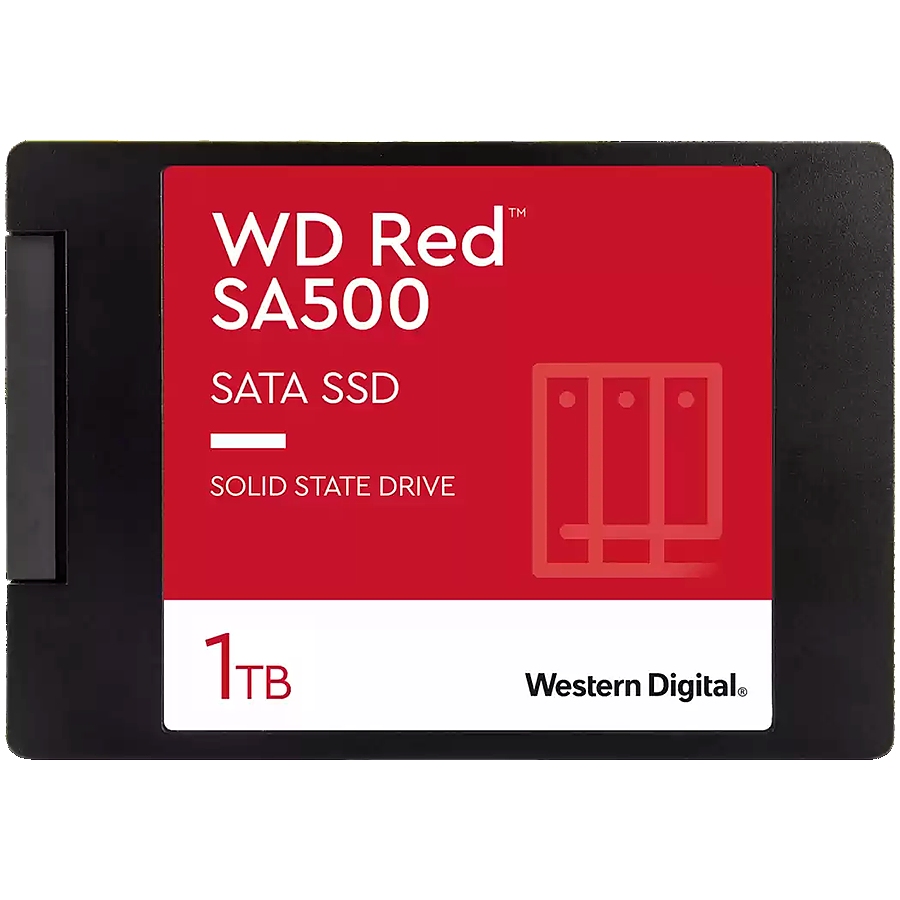 SSD POWERED BY SANDISK WD Red (2.5'', 1TB, SATA III 6 Gb/s)