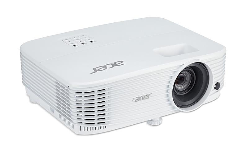 Acer Projector P1557, DLP, Full HD (1920x1080), 4800 ANSI Lumens, 16,000:1, 2 HDMI (1.4a), Dynamic Black, 1.3X Zoom, PC Audio Out (3.5mm), DC Out (5V/1.5A, USB-A), RS232, Speaker 3W, Bluelight Shield, 2.4 kg, Bag, 3Y, White