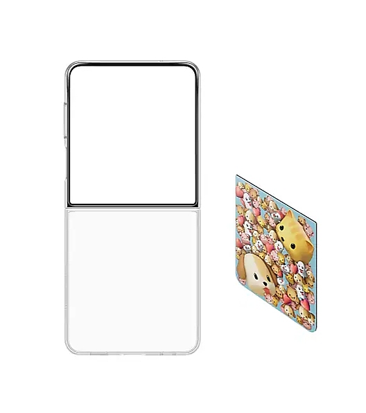 Samsung Z Flip7 Case Flipsuit Transparent