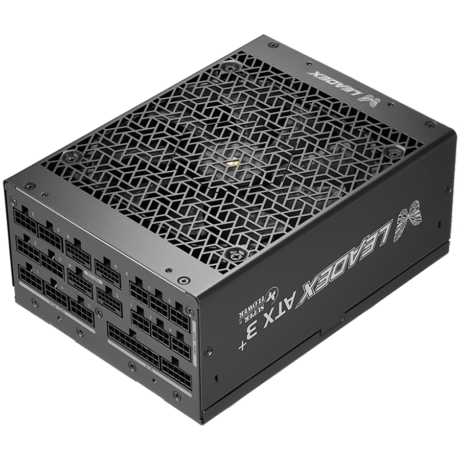 Super Flower Leadex Titanium 2800W ATX 3.1 80 Plus Titanium, 4x16P Cables, Fully Modular, Flat Black Cables, 140mm Dual Bearing Fan, 10 Year Warranty
