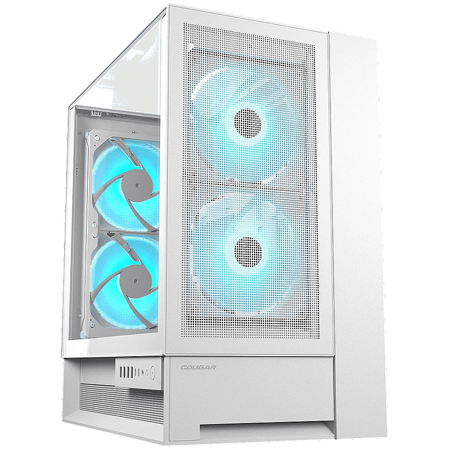 COUGAR OmnyX PC Case, Mid Tower, White