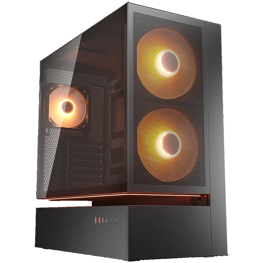 COUGAR CFV235 Mesh PC Case, Mid Tower, Black