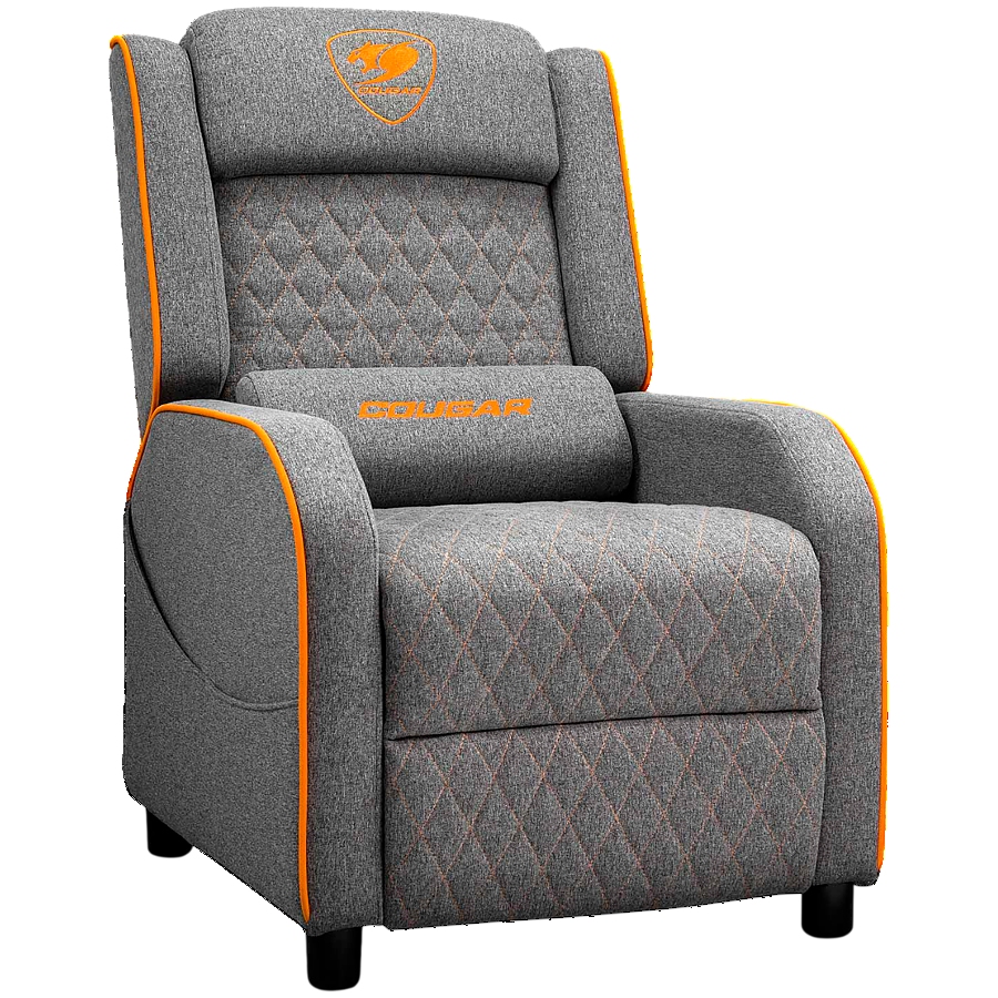 COUGAR RANGER ONE Gaming Sofa, Grey-Orange