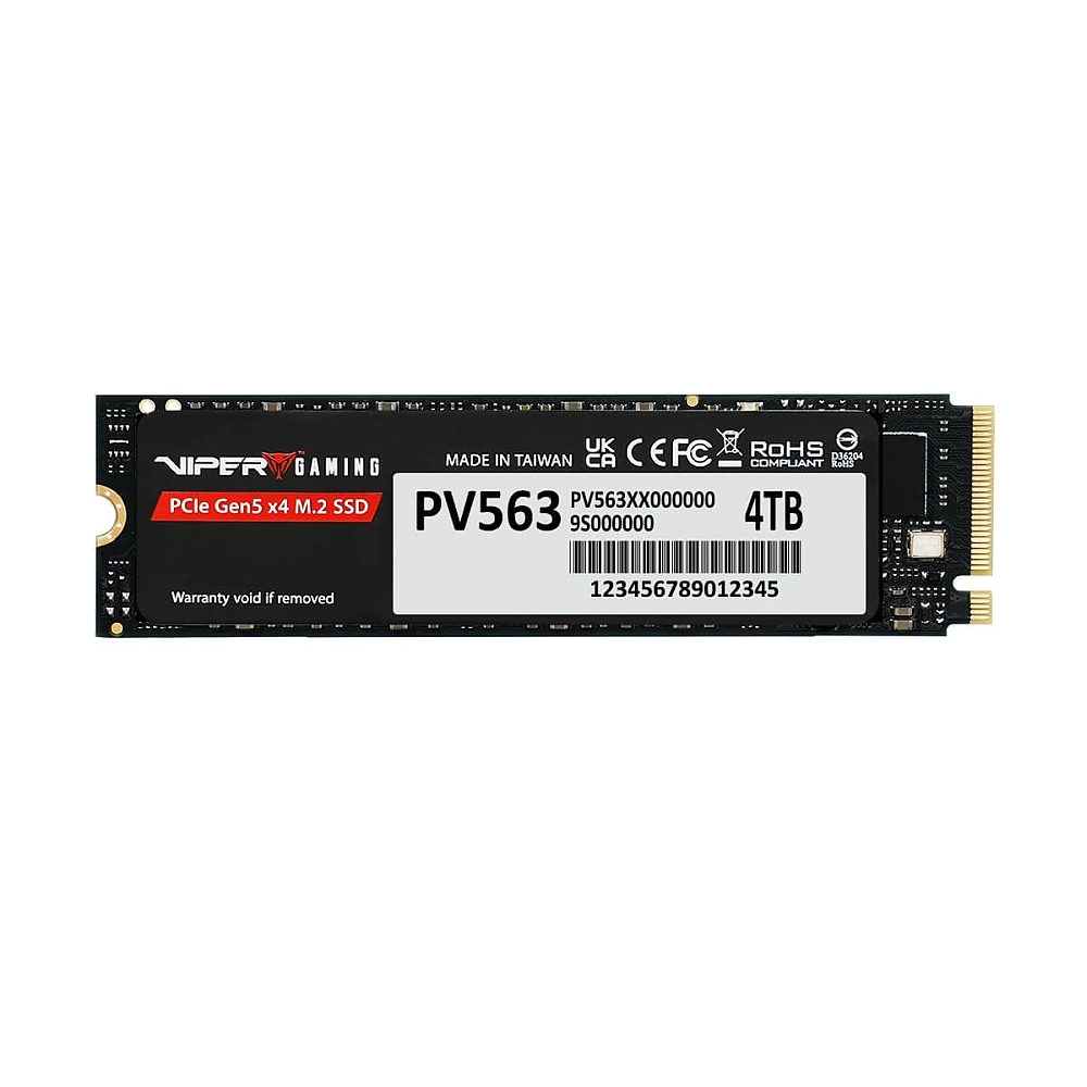 Patriot Viper PV563 4TB M.2 2280 PCIe Gen5 x4 SSD