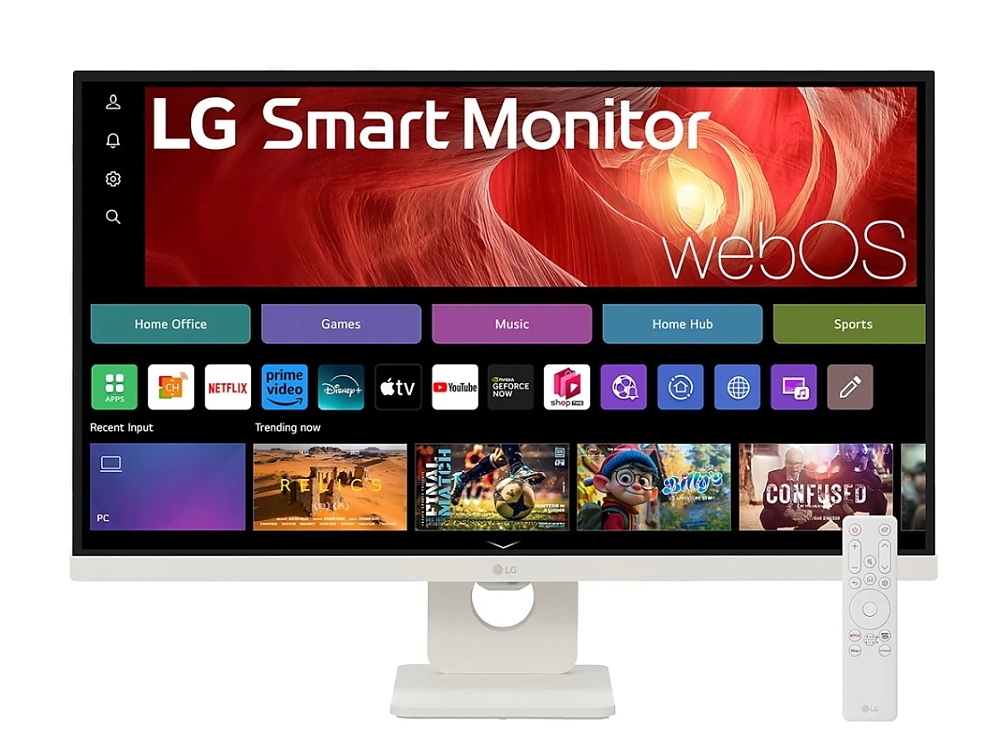 LG 27U731SA-W, 27" IPS Smart webOS23, 5ms, 1000:1, 350cd/m, FHD 3840 x 2160, ThinQ, DCI-P3 90%, HDR 10, HDMI, USB Type-C , Bluetooth, Speacers 5W x 2, Tilt, White