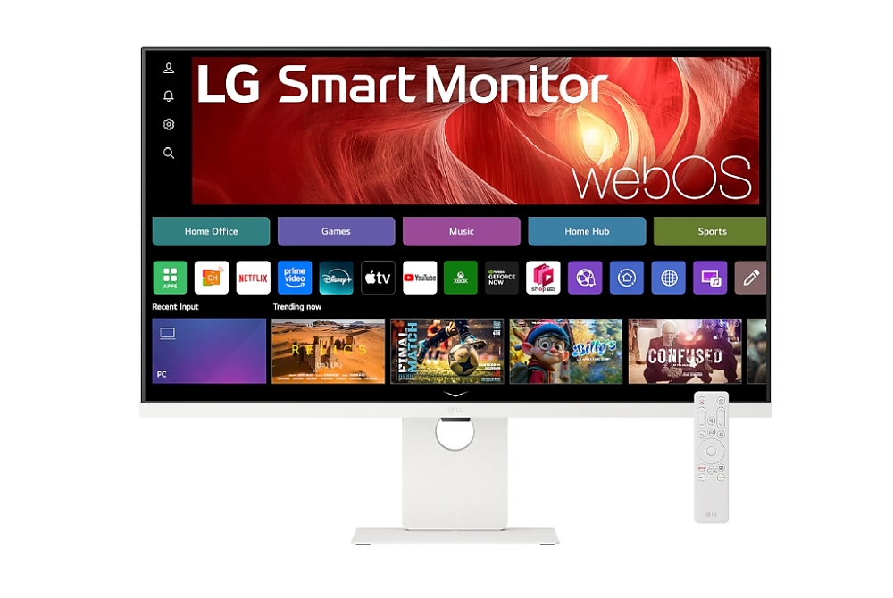 LG 37U730SA-W, 37" Smart  webOS 4K, IPS AG, DCI-P3 90%, 5ms, 300 cd/m2, 1000:1, 3840x2160, HDR 10, USB Type-C, PD 65W,  AirPlay 2, HDMI, LG Switch, Reader Mode, Tilt/Swivel