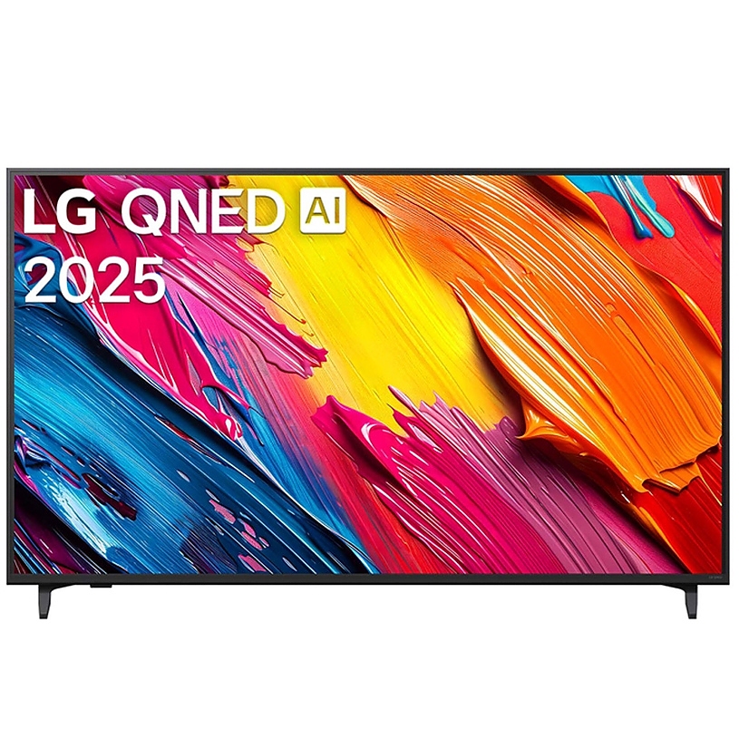 LG 50QNED70A6A, 50" 4K QNED HDR Smart TV, 3840x2160, DVB-T2/C/S2, Alpha 7 AI 4K Gen8, HDR10/HLG, webOS  ThinQ, 4K Upscaling, WiFi 5, Voice Controll, Bluetooth 5.0, AirPlay 2, LAN, CI, HDMI, SPDIF,USB Input, 2 pole Stand, Black