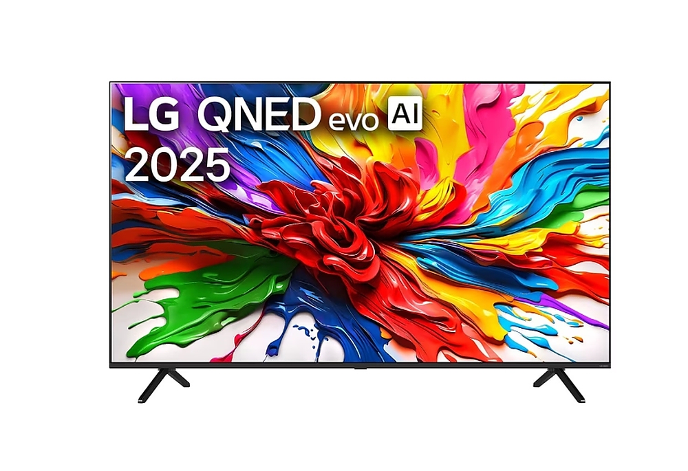LG 65QNED92A6A, 65" 4K QNED MiniLED evo HDR Smart TV, 100Hz, 3840x2160, DVB-T2/C/S2, Alpha 8 AI Processor 4K, HDR 10, webOS 25 ThinQ, FreeSync, VRR 144Hz, Multi View, 4K Upscaling, Wi-Fi 6, Voice Controll, BT 5.3, AirPlay 2, CI, HDMI eARC, SPDIF, Silver