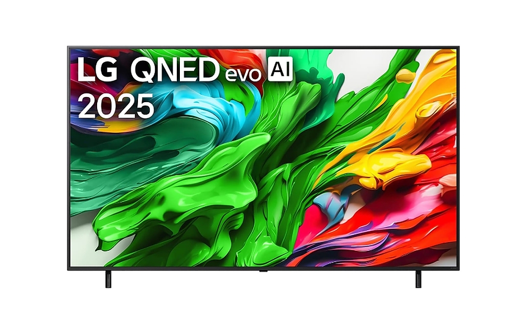 LG 75QNED85A3C, 75" 4K QNED HDR Smart TV, 3840x2160, 120Hz Native (VRR 144Hz), DVB-T2/C/S2, ?8 AI, HDR 10 PRO, webOS 25 ThinQ, 4K Upscaling, WiFi 6, Dolby Vision, FreeSync, Google Cast, Bluetooth 5.3, AirPlay 2, LAN, CI, HDMI, SPDIF, 2 pole Stand