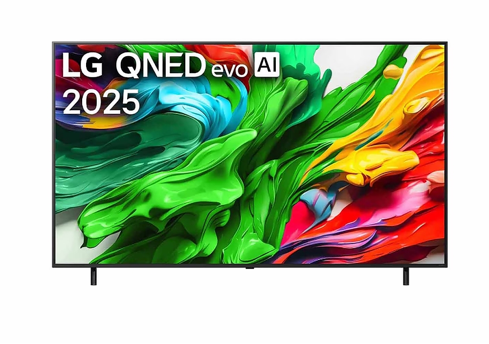 LG 86QNED85A3C, 86" 4K QNED HDR Smart TV, 3840x2160, 120Hz Native (VRR 144Hz), DVB-T2/C/S2, ?8 AI, HDR 10 PRO, webOS 25 ThinQ, 4K Upscaling, WiFi 6, Dolby Vision, FreeSync, Google Cast, Bluetooth 5.3, AirPlay 2, LAN, CI, HDMI, SPDIF, 2 pole Stand