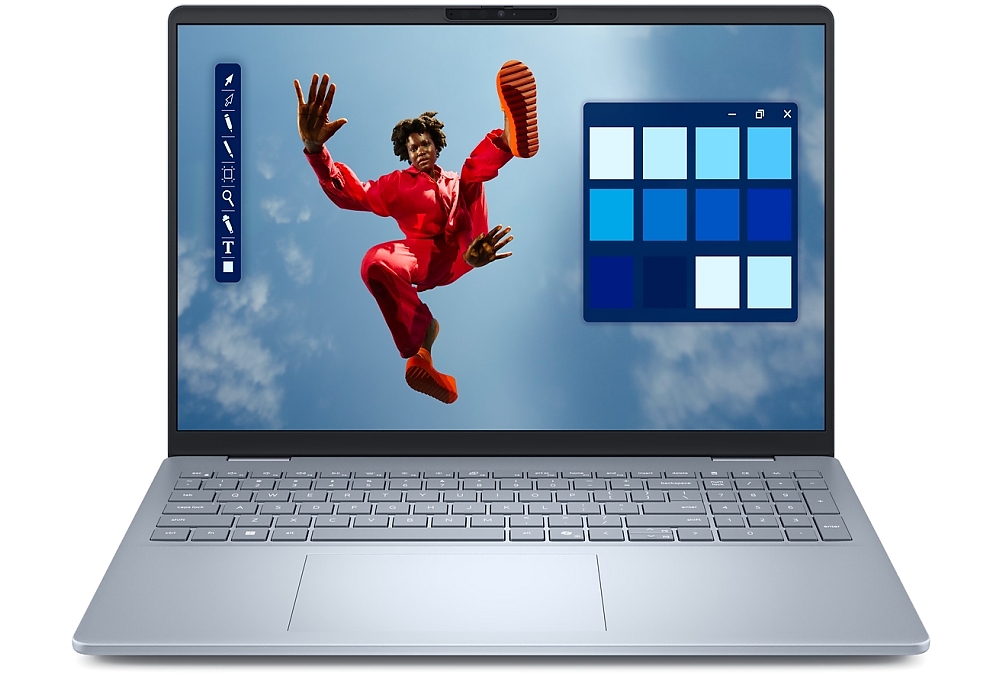 Dell 16 Plus DB16250, Intel Ultra 9 288V (48 TOPS NPU, 8 cores, up to 5.1 GHz), 16.0" 2.5K (2560x1600) WVA/IPS 300nits AG, 32 GB: LPDDR5x, 8533 MT/s (onb), 2TB M.2 SSD, Intel Arc, FHD Cam and Mic, Wi-Fi 7, Backlit Kb, Win11 Pro, Ice Blue, 3Y CI