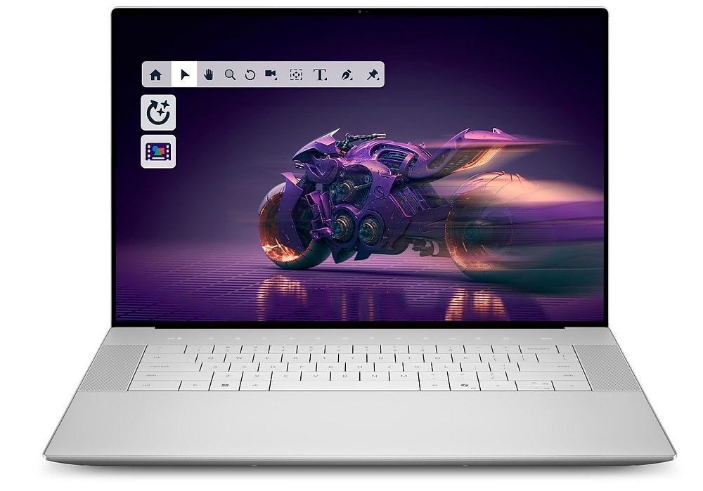 Dell 16 Premium DA16250, Intel Ultra 7 255H (16 Cores, up to 5.1GHz Turbo), 16.3", Non-Touch 2K, 500 nit, IPS, 30-120Hz, 32GB, LPDDR5X, 7467MT/s, integrated, 1TB M.2 SSD, NVIDIA RTX 5060, 8GB GDDR7, FHD IR Cam and Mic, Wi-Fi 7, FPR, Backlit Kb, Win11 Pro