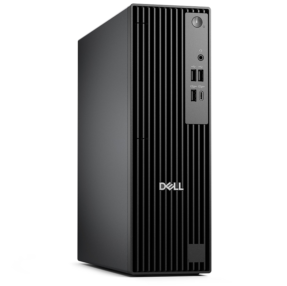 Dell Pro Slim QCS1250, Intel Core Ultra 5 235 (13 TOPS NPU, 14 cores, up to 5.0GHz), 16GB: 1 x 16GB, DDR5, up to 5600 MT/s, 512GB SSD, Integrated Graphics, Wi-Fi 6E, Bulgarian Keyboard&Mouse, 180W, Ubuntu, 3Y PS