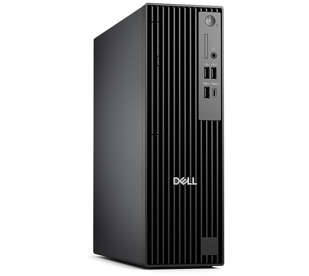 Dell Pro Slim Plus QBS1250, Intel Core Ultra 5 235 (13 TOPS NPU, 14 cores, up to 5.0GHz), 16GB: 1 x 16GB, DDR5, up to 5600 MT/s, 512GB SSD TLC, Integrated Graphics, Wi-Fi 6E, Bulgarian Keyboard&Mouse, 260W, Win 11 Pro, 3Y PS