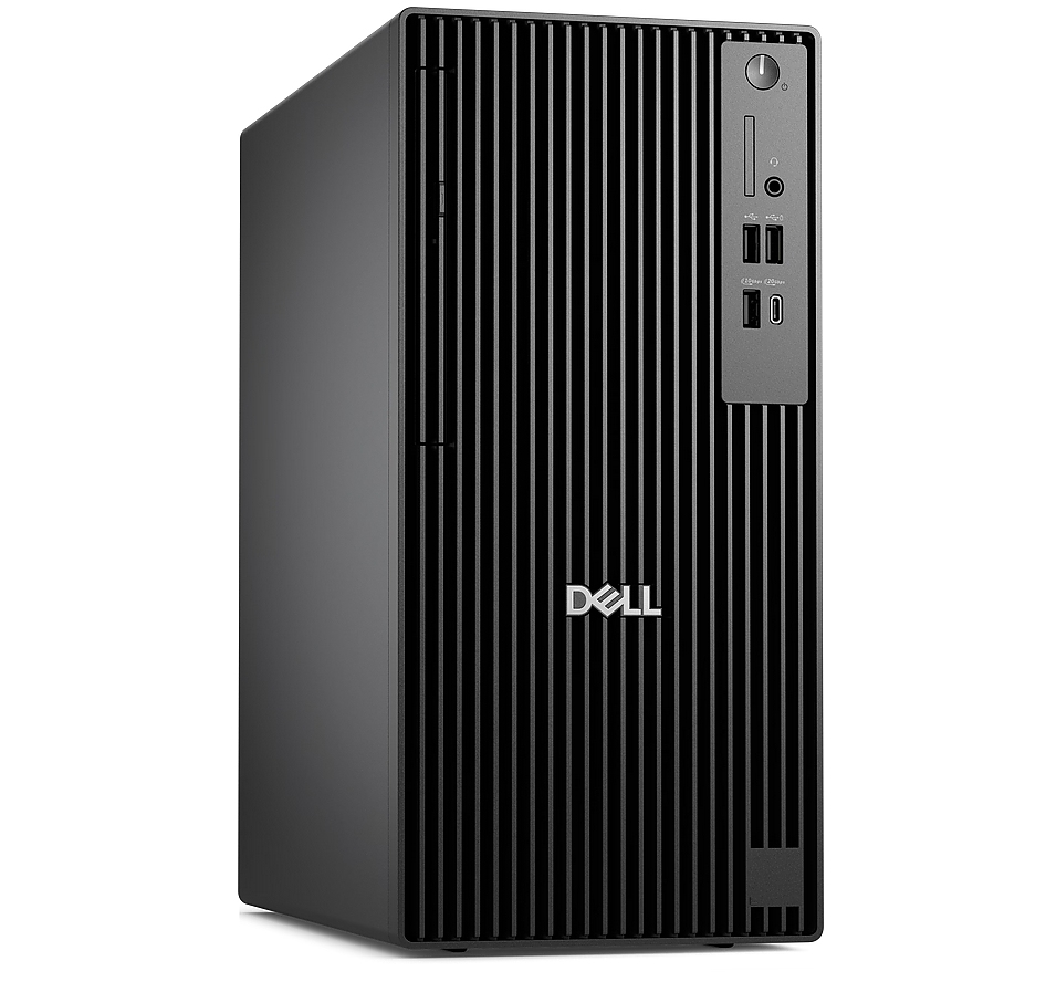 Dell Pro Tower Plus QBT1250, Intel Core Ultra 5 235 (13 TOPS NPU, 14 cores, up to 5.0GHz), 16GB: 1 x 16GB, DDR5, up to 5600 MT/s, 512GB SSD, Integrated Graphics, 8x DVD+/-RW, Bulgarian Keyboard&Mouse, 260W, Ubuntu, 3Y PS