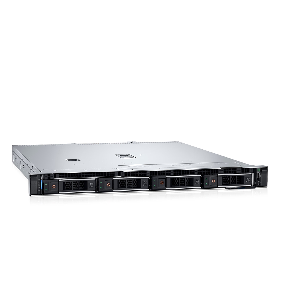 Dell PowerEdge R360, Xeon 6315P, 4x 3.5" Chassis, 2TB SATA, 16GB, 700W, Rails, Intel Xeon 6 Performance 6315P 2.8G, 4C/4T, 12M Cache, 3.5" up to 4 Hot Plug  Drives, 2TB 7.2K RPM SATA 6Gbps, 16GB UDIMM 5600MT/s ECC, PERC H355 Front Load, Basic NBD 36M