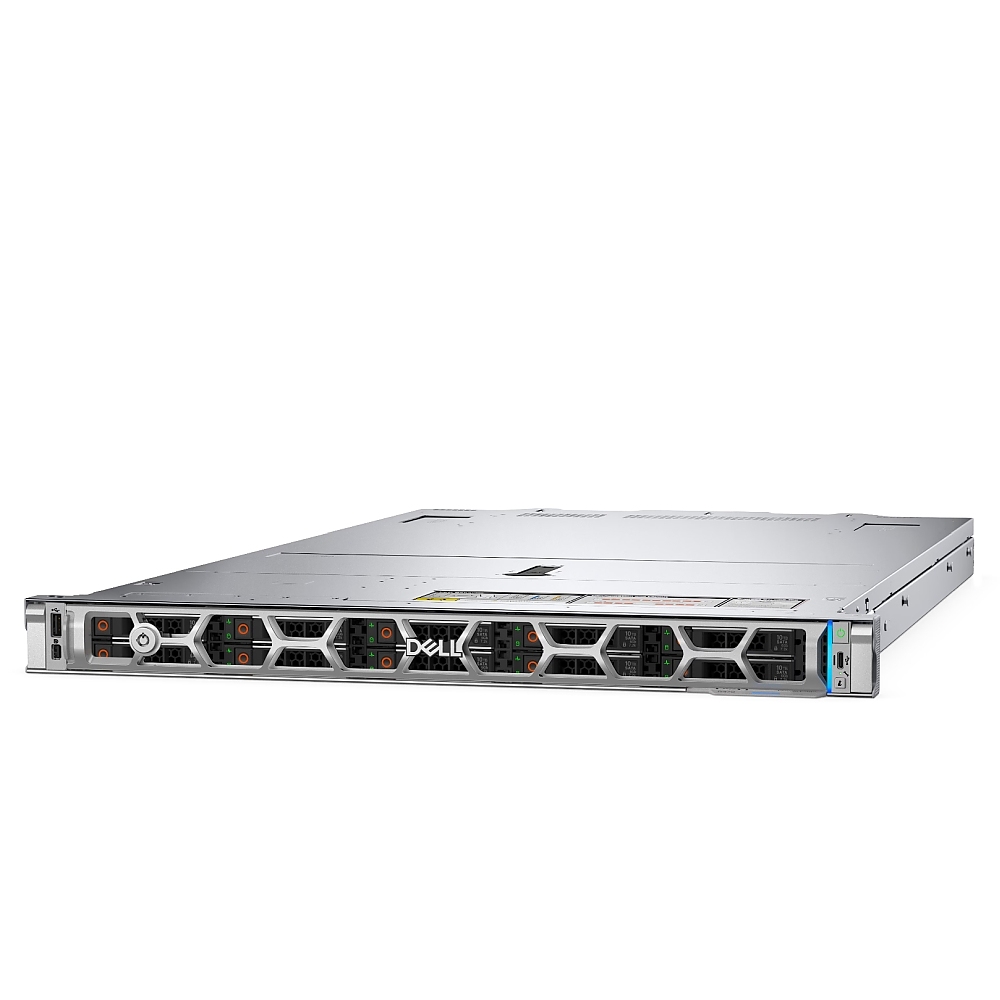 Dell PowerEdge R470, Xeon 6517P, 8x 2.5" Chassis, 2x 480GB SSD, 32GB, Dual  1100W, Rails, Intel Xeon 6 Performance 6517P 3.2G, 16C/32T, 24GT/s, 72M Cache, 2.5" up to 8 Drives (SAS/SATA),  2x 480GB SSD 6Gbps, 32GB RDIMM 6400MT/s, PERC H965i, Basic NBD 36M
