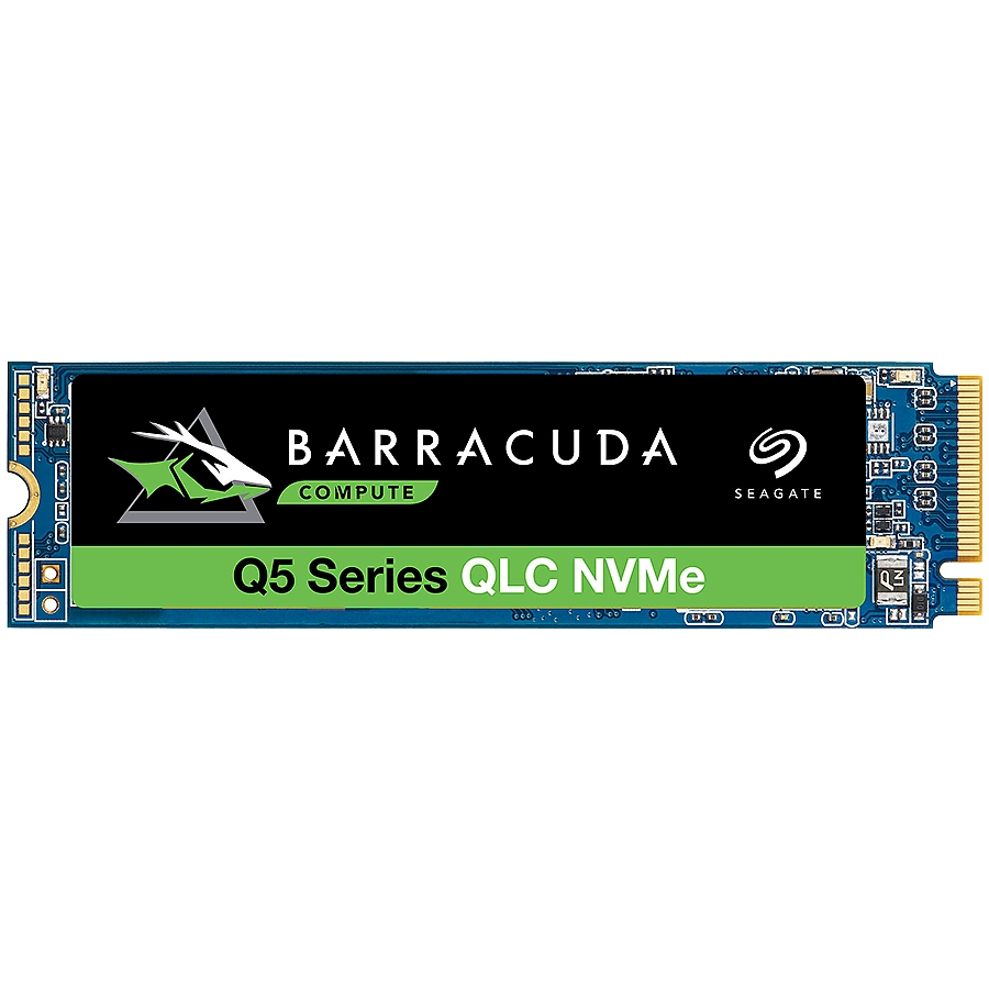 SSD SEAGATE BarraCuda Q5 1TB M.2 2280-S2 PCIe Gen3 x4 NVMe 1.3, Read/Write: 2400/1700 MBps, TBW 274