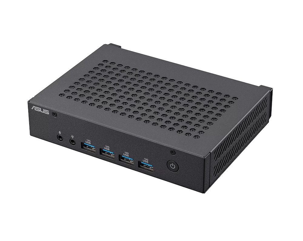 Asus ExpertCenter Barebone mini PC ,PN43-BBN100MD, Intel N100, 1*M.2 Slot, INTEL Wi-Fi 6 + BT5.0(2*2), Without Os, Black