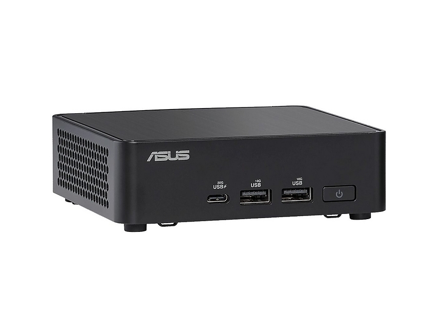 Asus NUC 14 Pro Intel Ultra 7 155H, Intel Arc GPU, 4 x USB, Wi-Fi 6E AX211 + 2.5GBe LAN, 2 x HDMI, 2 x Thunderbolt 4 (USB-C+DP), no Storage (NVMe only), no RAM, no OS, Slim Kit