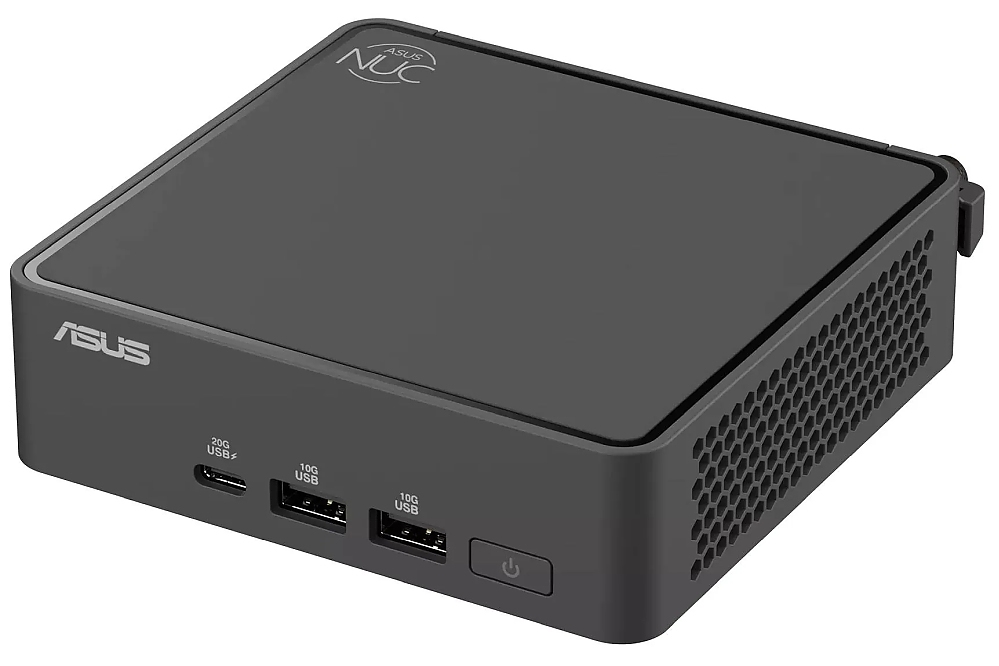 Asus NUC 15 Pro Intel Core 7 240H, Intel Arc GPU, 4 x USB Type-A, 3 x USB Type-C (1 x USB3.2 + 2 x TB4), Intel Wi-Fi 7 BE202 + 2.5GBe LAN, 2 x HDMI, no RAM, no Storage, no OS, Slim Kit