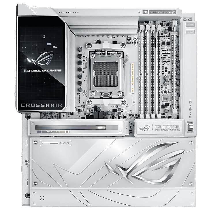 Asus ROG Crosshair X870E Glacial Wi-Fi