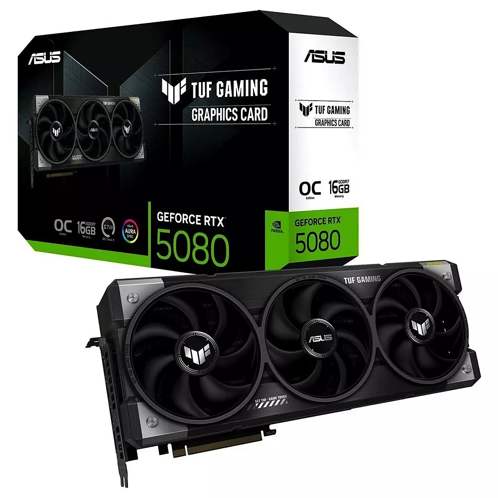 Asus TUF Gaming GeForce RTX 5080 16GB GDDR7 OC